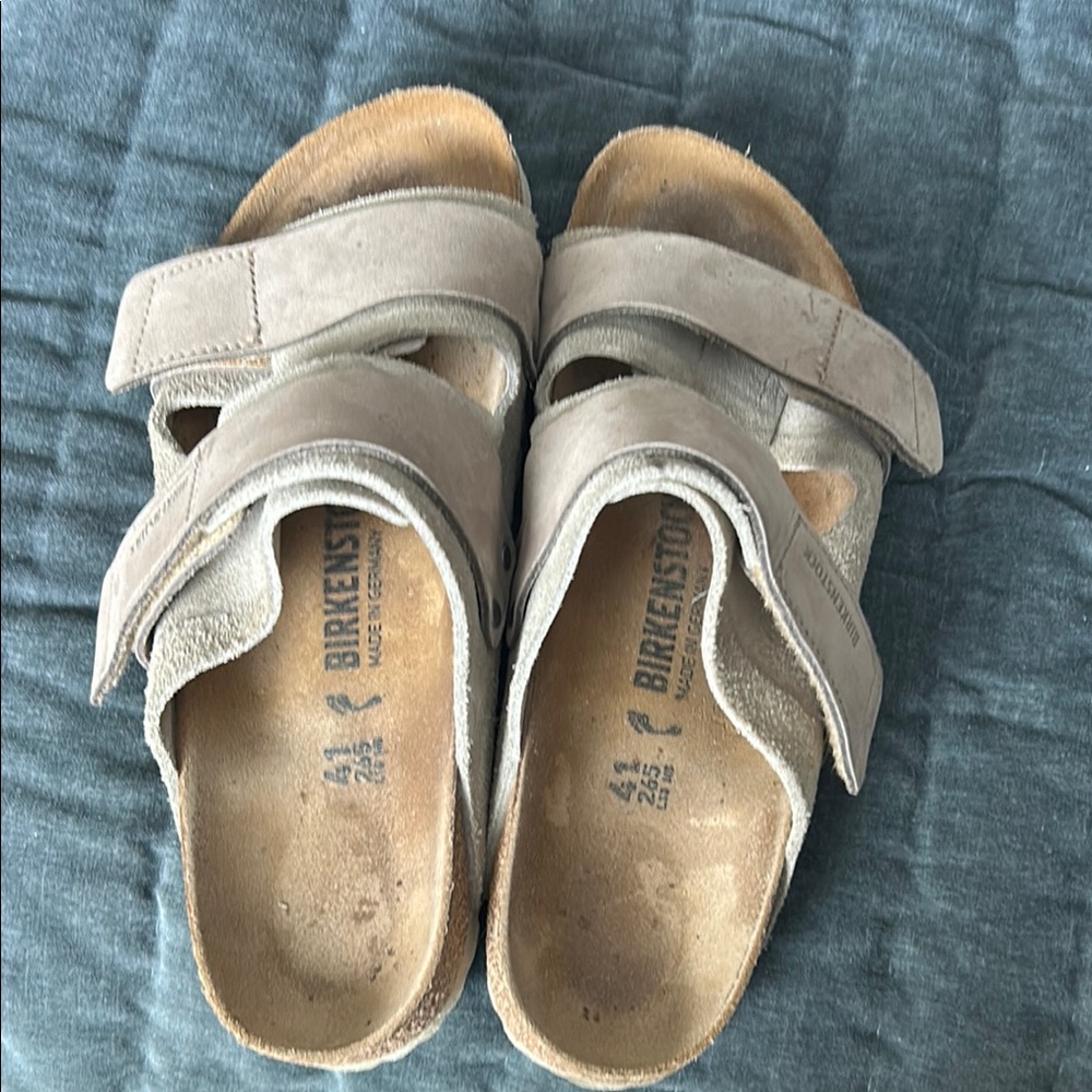 COPY - Birkenstock Taupe Slide Sandals